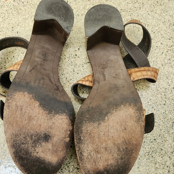 Donald J Pliner strappy leather sandals - Picture 5 of 5